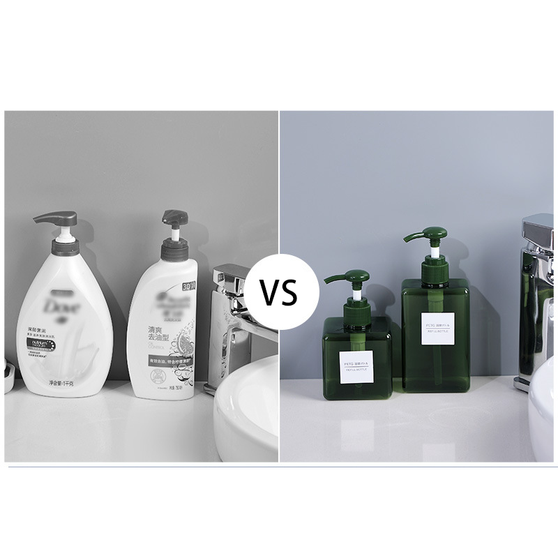 Chai Rỗng Đựng Dầu Gội Sữa Tắm Dung Tích 100ml 150ml 250ml 450ml Tiện Dụng Khi Đi Du Lịch