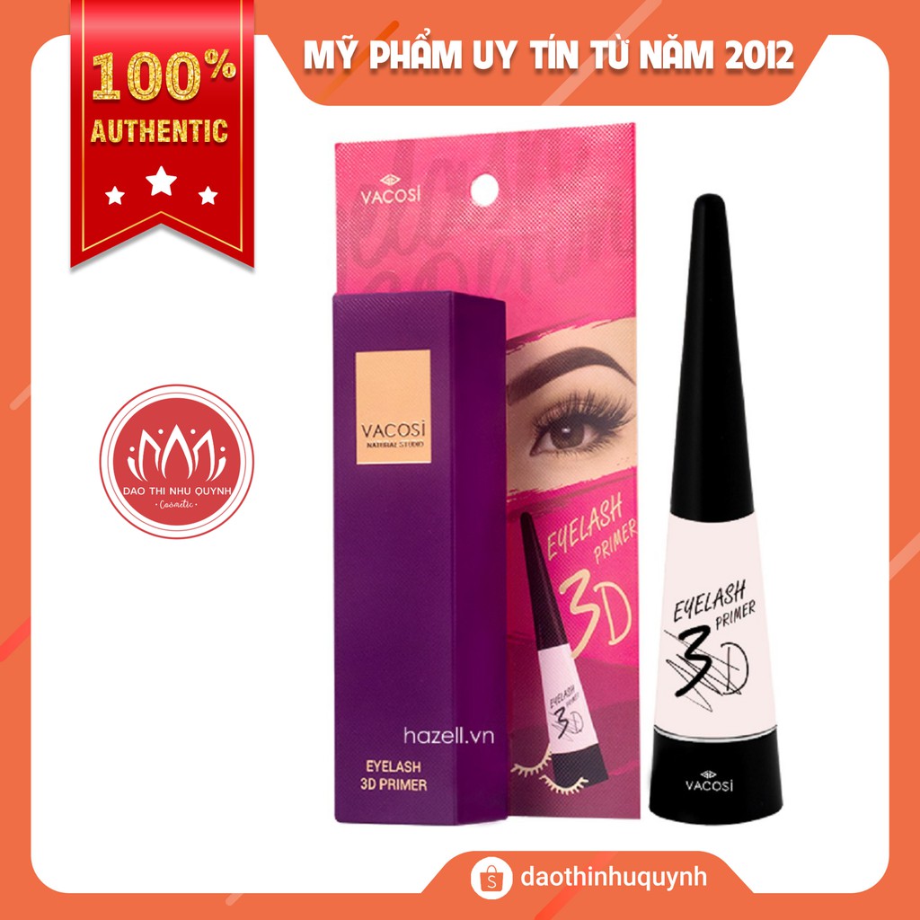 Keo Dán Mi Vacosi Natural Studio Eyelash 3D Primer 8ml