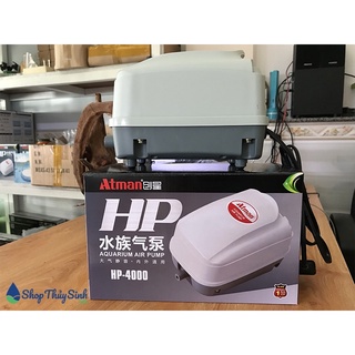 MÁY SỦI KHÍ OXI , MÁY SỤC KHÍ OXI THỦY SẢN SIÊU ÊM ATMAN ( HP 4000, HP 8000, HP 12000 )