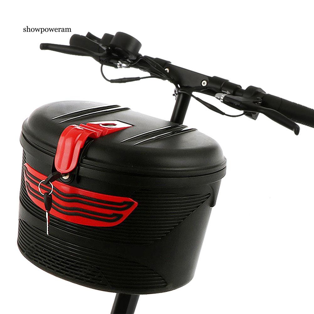 Giỏ nhựa đựng đồ treo xe đạp tiện lợi