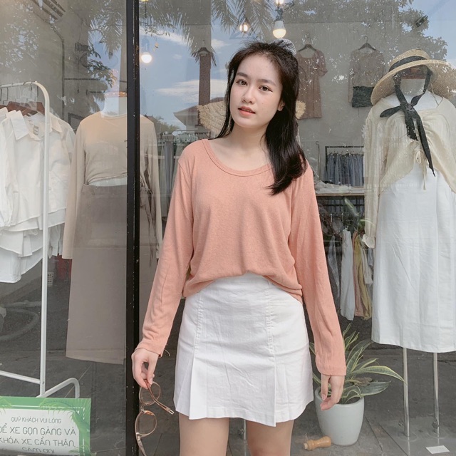 Pull cotton giấy dài tay form vừa