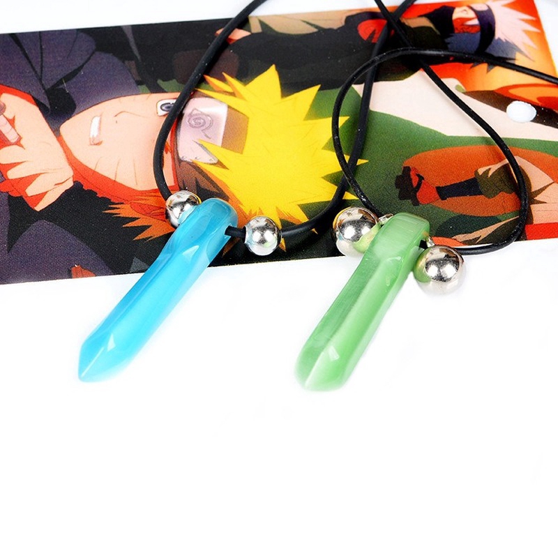 Dây chuyền hoạ tiết mặt đá trong phim hoạt hình naruto cho nam nữ