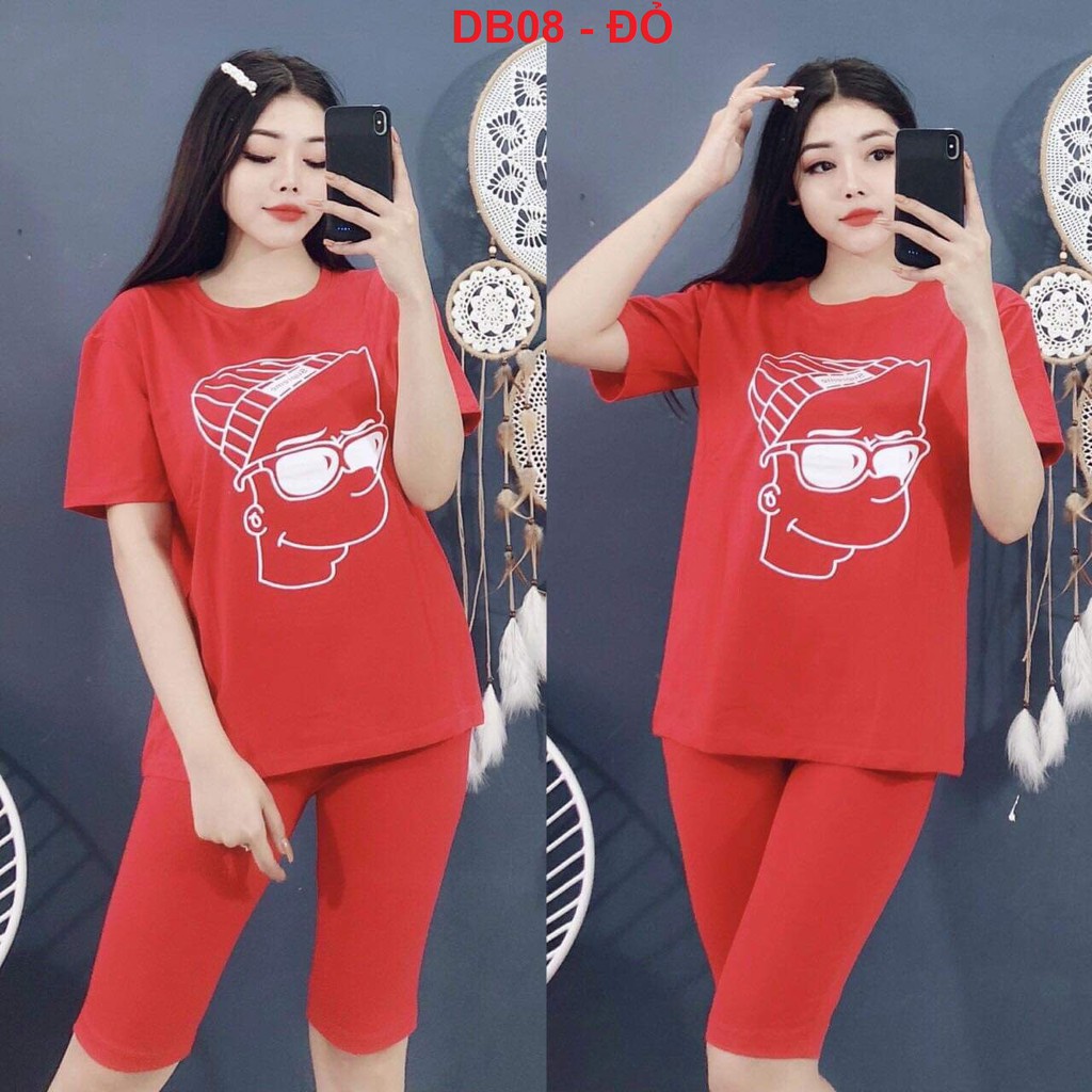 [Sale] ĐỒ BỘ LỬNG IN HÌNH HOẠT HÌNH NGỘ NGHĨNH DB08 [RẺ VÔ ĐỊCH] | BigBuy360 - bigbuy360.vn