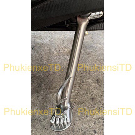 Chân chống xe máy bàn chân_ inox304