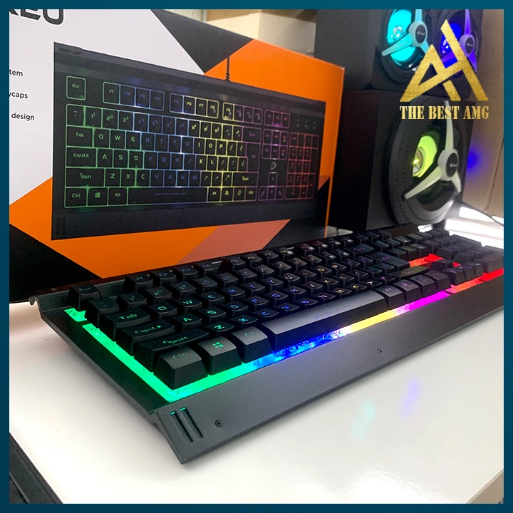 Bàn Phím Gaming Chính Hãng Đèn LED 7 Màu DAREU LK-145 Chuyên Game Bàn phím Giả Cơ Máy Tính PC Laptop Keyboard Có Dây