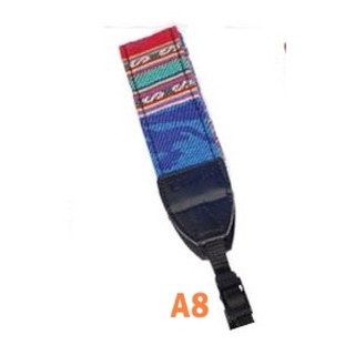 Dây đeo máy ảnh thổ cẩm A8 208