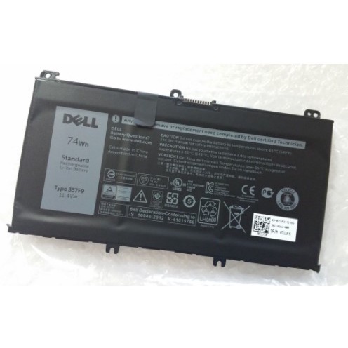 Pin Laptop ⚡️ Dell Inspiron 7557 ⚡️ [74Wh] [Mã Pin 357F9] Dell Inspiron 15 7567 7557 7559 7556 5577 CÓ ẢNH THẬT