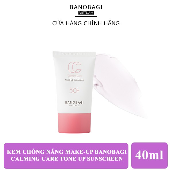 Kem Chống Nắng Make-Up Banobagi ( Calming Care Tone Up Sunscreen ) 40m | BigBuy360 - bigbuy360.vn