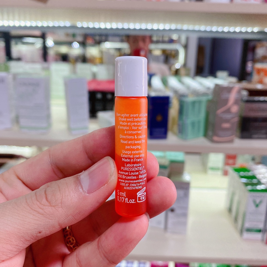 Lăn giảm say tàu xe Puressentiel SOS Travel Roll-on