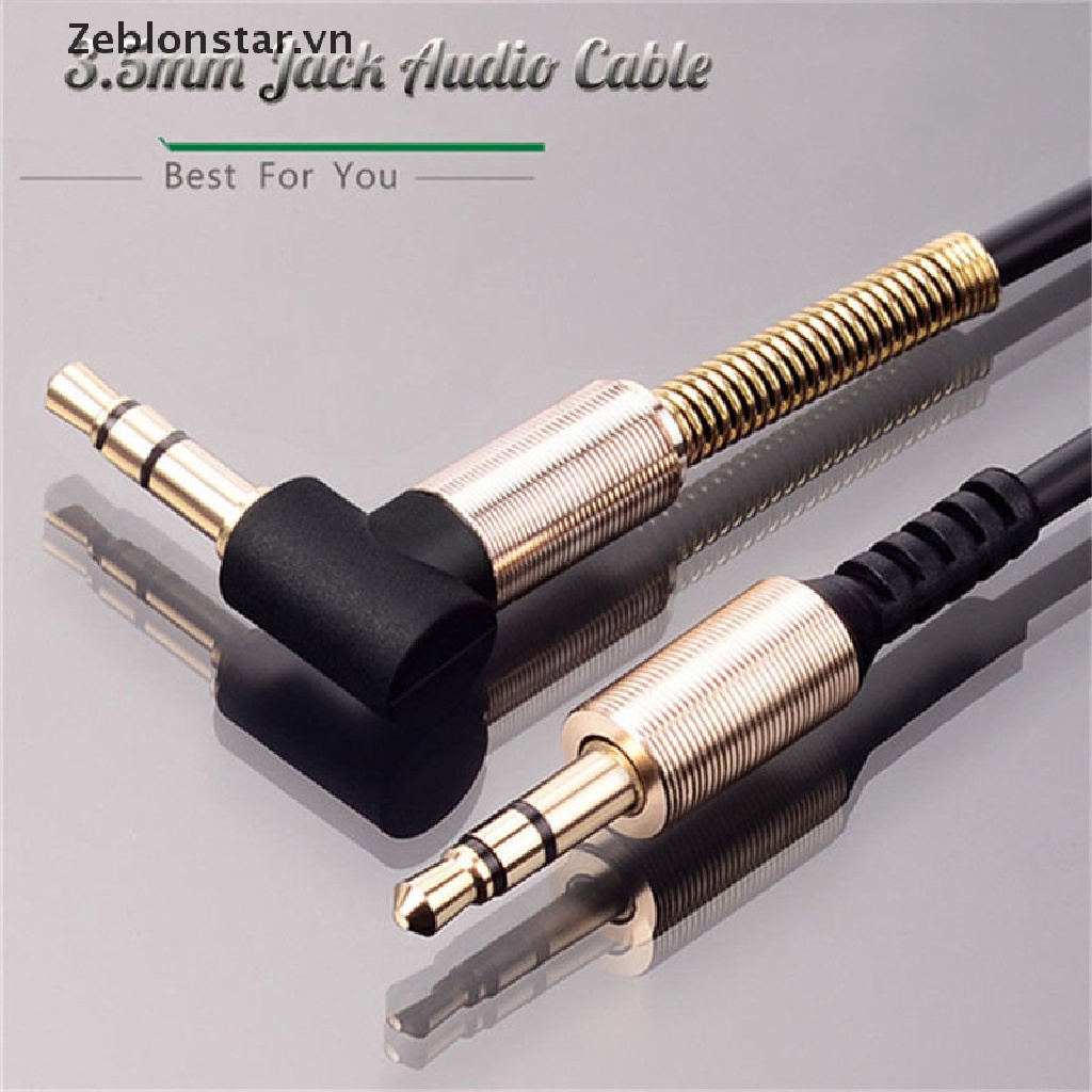 Dây Cáp Chuyển Đổi Âm Thanh 3.5mm Sang 90 Độ Chuyên Dụng