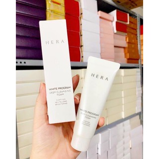 Sữa rửa mặt hera white program deep cleansing