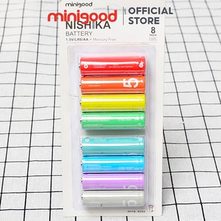 Pin AA không Hg 7 màu MINIGOOD (8c)  - 381657