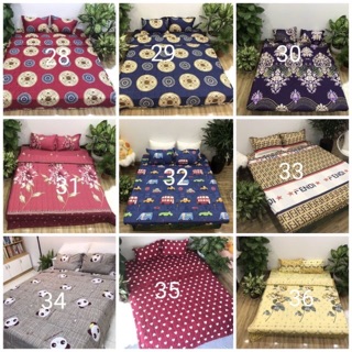 chăn ga gối poly cotton