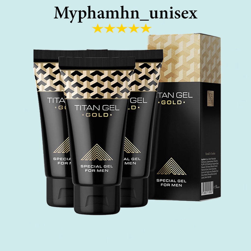 Gel Titan - Gel tăng kích thước dương vật và cương dương, hỗ trợ cho các chàng - myphamhn_unisex