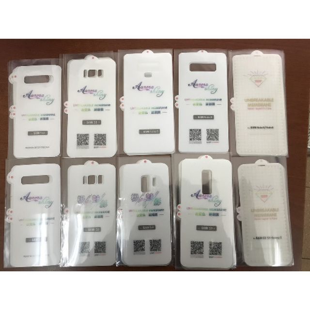 [SỈ=LẺ]  Dán dẻo PPF mặt trước,  Mặt sau Galaxy S8/ S8 Plus/ S9/S9 plus/ S10/ S10 Plus/ S10e/ Note 8/ Note 9 full màn