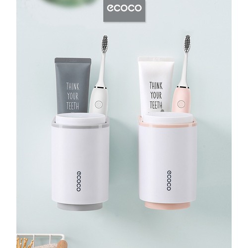 [XẢ KHO+FREE SHIP] Bộ Giá Đựng Bàn Chải  ECOCO TẶNG Cốc Đựng Bàn Chải Đánh Răng Cao Cấp