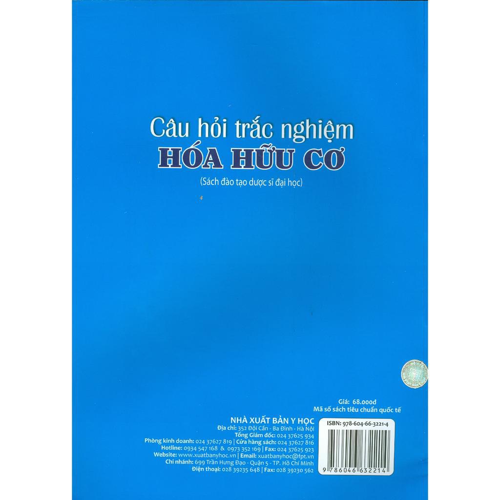 Sách - Câu Hỏi Trắc Nghiệm Hóa Hữu Cơ
