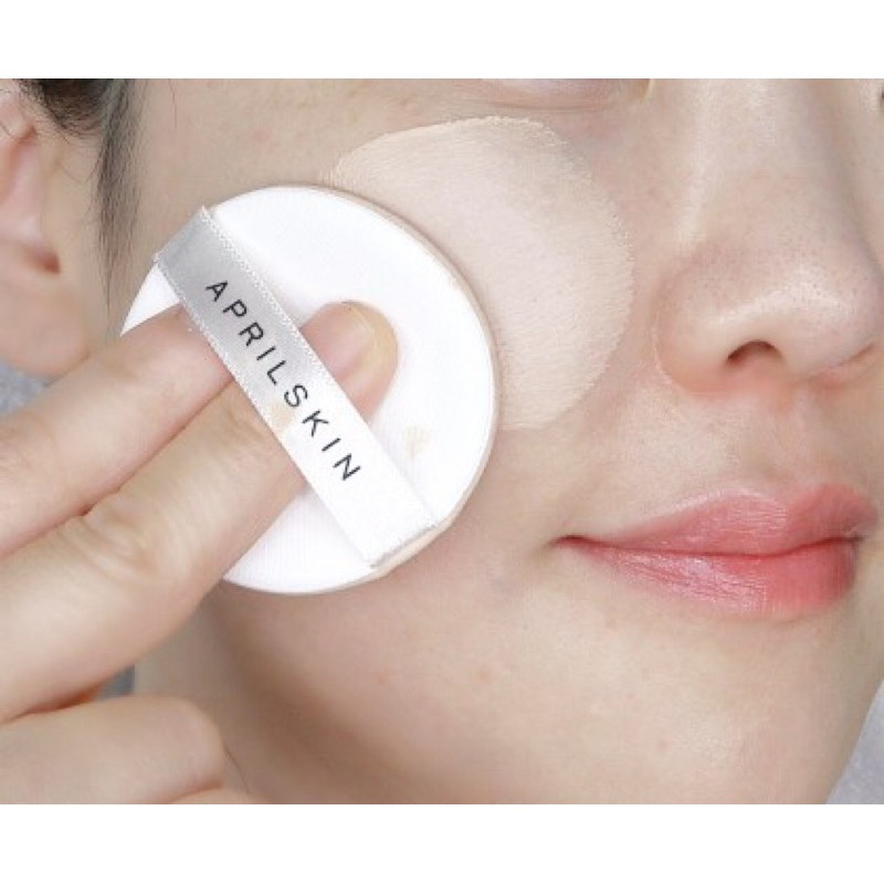 [New 2021] Set 2 lõi] Phấn Nước Chống Trôi, Che Phủ Tốt APRIL SKIN Magic Snow Fixing Foundation | BigBuy360 - bigbuy360.vn