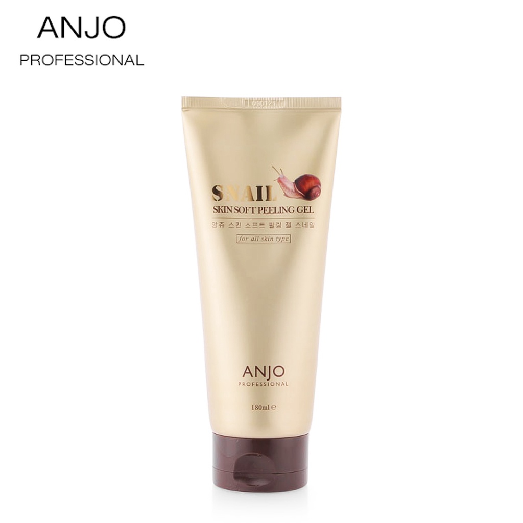 Gel Tẩy tế bào chết da mặt ốc sên Hàn Quốc làm sạch sâu dưỡng ẩm ANJO 180ml