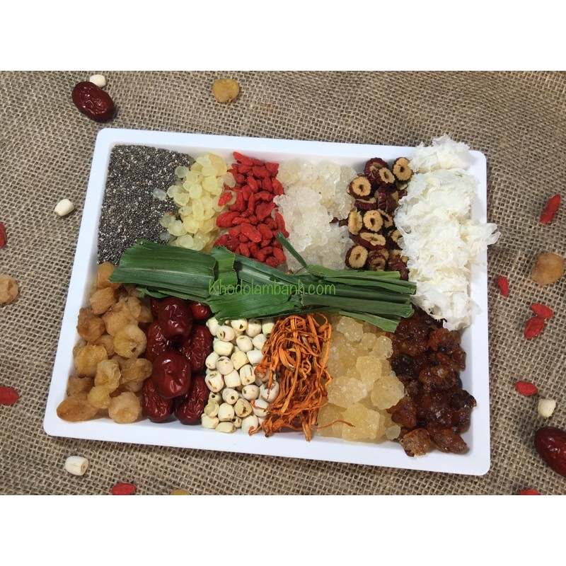 Set chè dưỡng nhan 12 vị cao cấp 400gam
