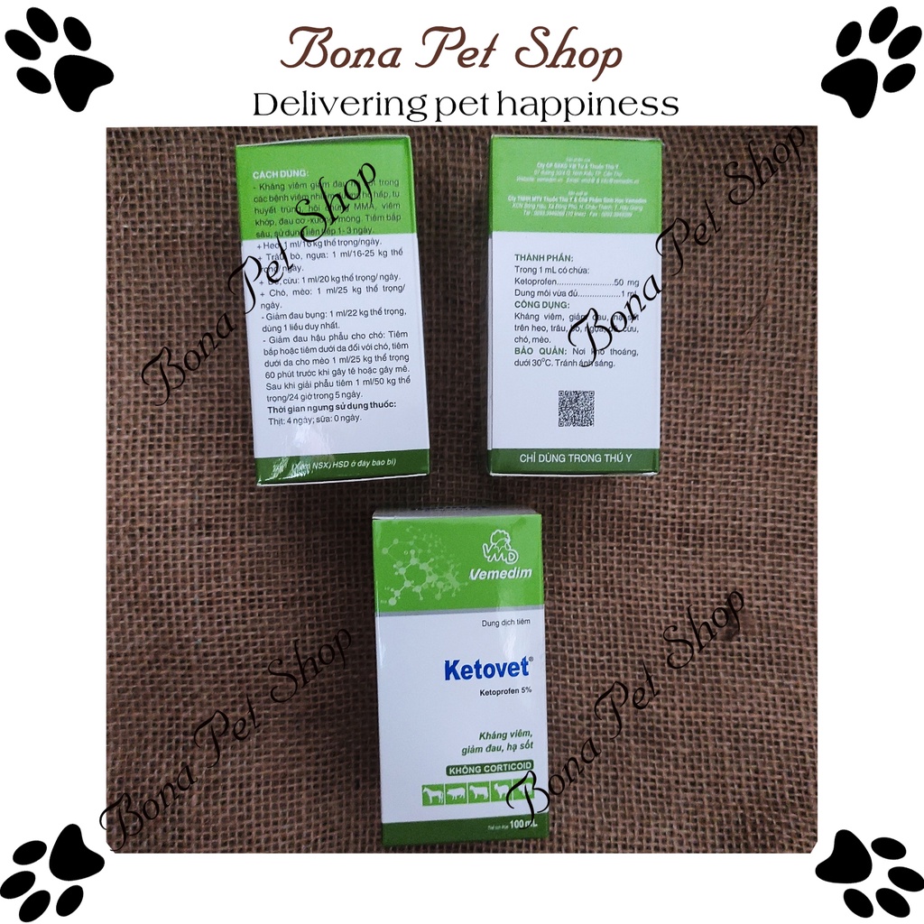 Ketovet cho chó mèo