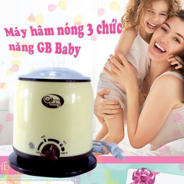 Máy hâm sữa 3 chức năng Gb - baby