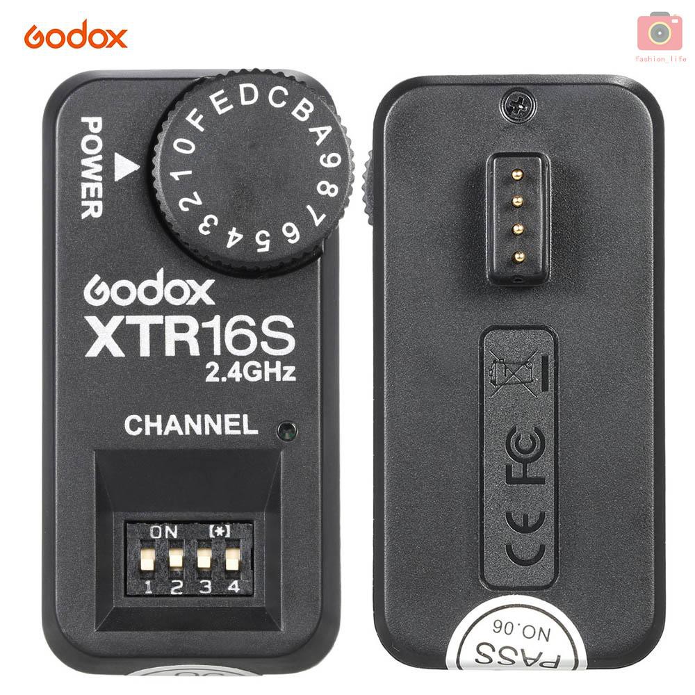 Bộ Điều Khiển Đèn Flash Godox Xtr-16S 2.4g X-System Cho V860 V850