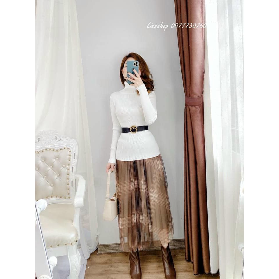 Áo len tăm CỔ LỌ mẫu mới mã 65 (kèm ảnh thật, video) | BigBuy360 - bigbuy360.vn