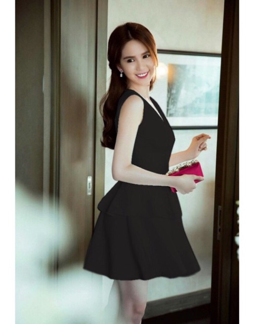 Đầm Xòe 3 Tầng Dễ Thương