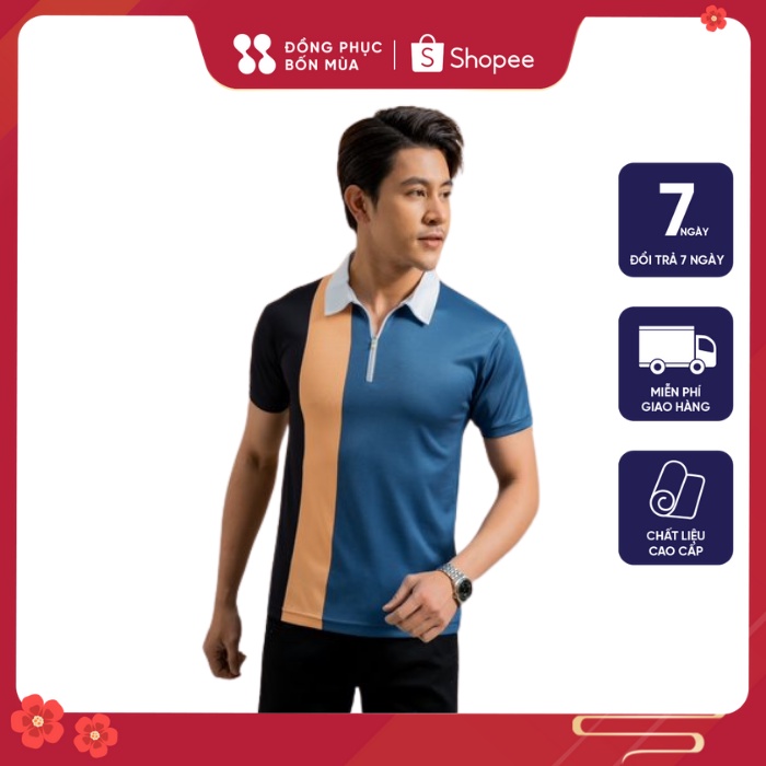 [HÀNG LOẠI 1] Áo thun polo Nam / Nữ cổ trụ phong cách trẻ trung, vải cá sấu cotton hàng hiệu cao cấp sẵn hàng đủ size