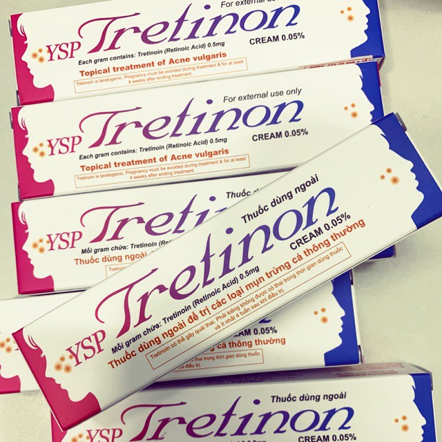 ✅[Chính Hãng] Kem Bôi Ngoài Da TRETINON CREAM 0.05%
