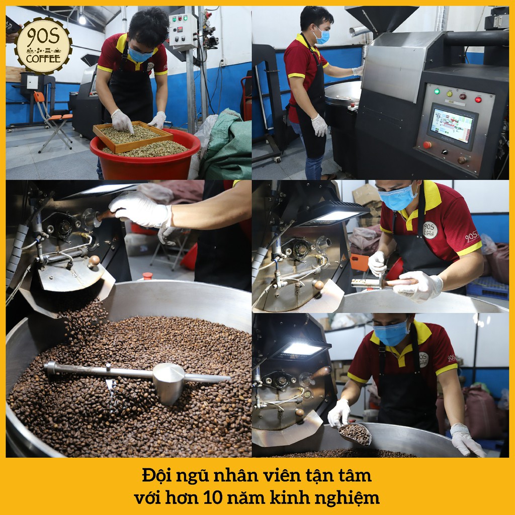 [HOT] Túi  250Gr Cà Phê Moka Cầu Đất Nguyên Chất Rang Mộc | 100% Cà Phê Sạch | 90S Coffee Vietnam | BigBuy360 - bigbuy360.vn