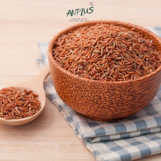 Gạo lức đỏ nguyên cám, gạo lức thực dưỡng-  túi 2kg