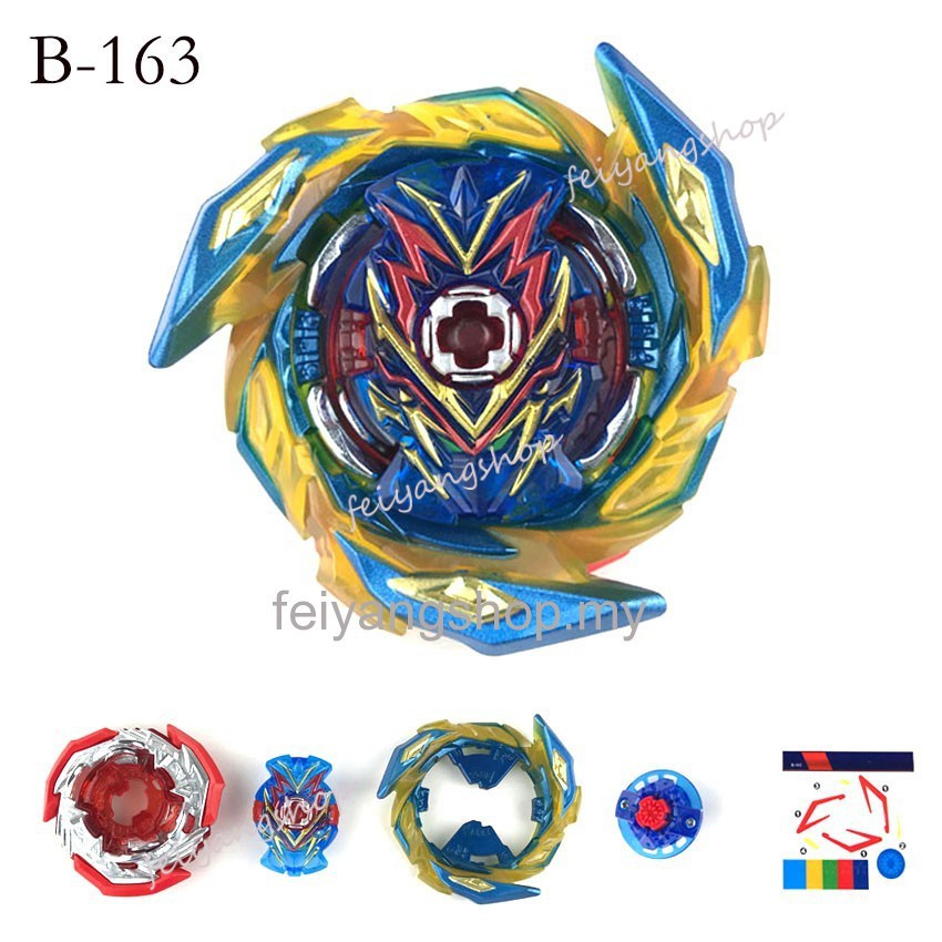 Con Quay Đồ Chơi Beyblade Burst B-172 World Spriggan B-150 Union Achilles B-167 Sparking Mirage Fafnir B-168 Rage Longin