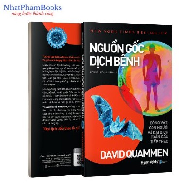 Sách - Nguồn gốc dịch bệnh - Động vật, con người và đại dịch toàn cầu tiếp theo Kèm Bookmark