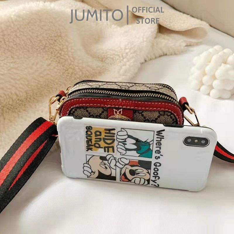 Túi xách mini đeo chéo cho bé gái GC dạng hộp chữ nhật hot trend 2022 JUMITO T2.028.NA