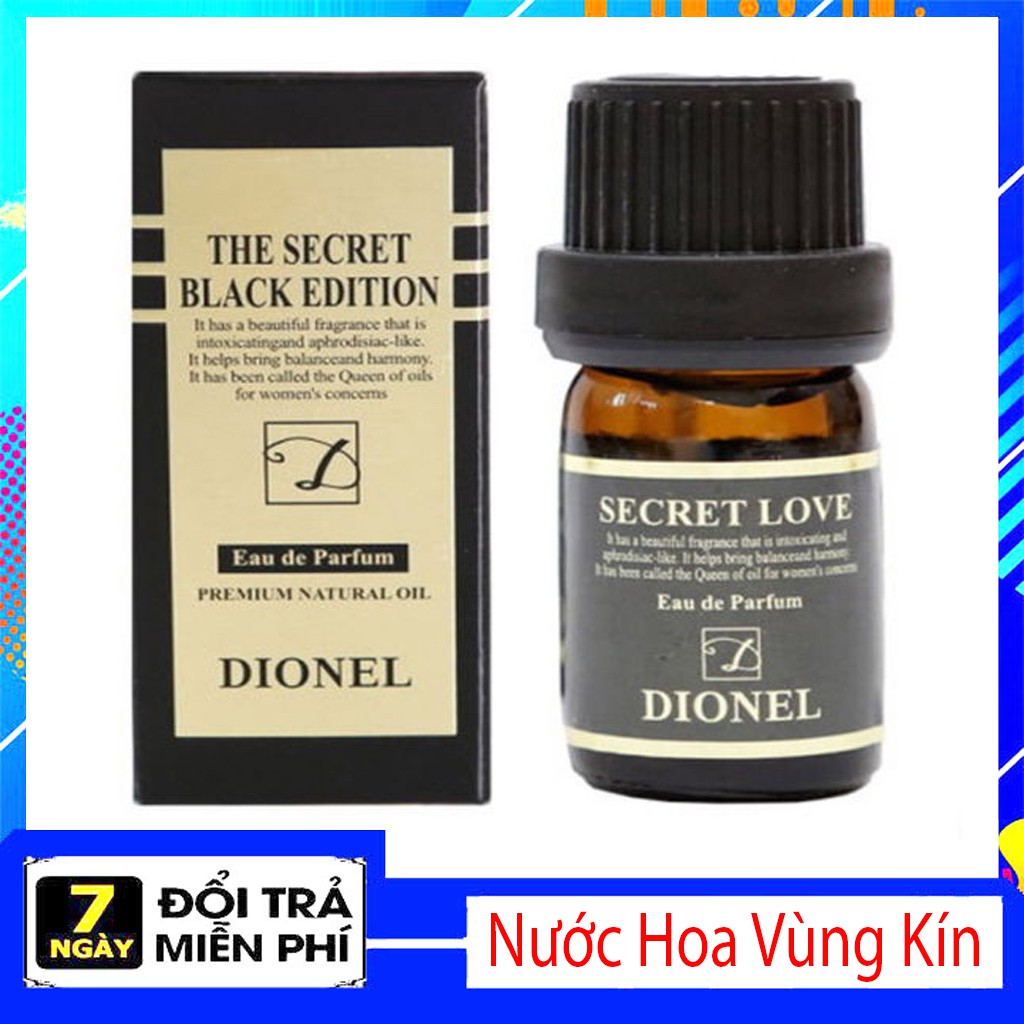 Nước hoa vùng kín DIONEL SECRELOVE HÀN QUỐC - MẪU MỚI