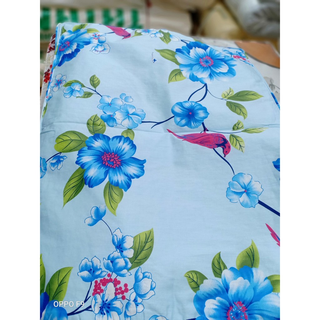 Vỏ gối cotton 100% thoáng mát kích thước 50x70cm,màu ngẫu nhiên.