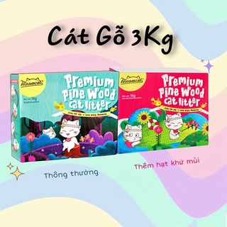 Meowcat – Cát gỗ viên nén (có 2 loại) 3kg