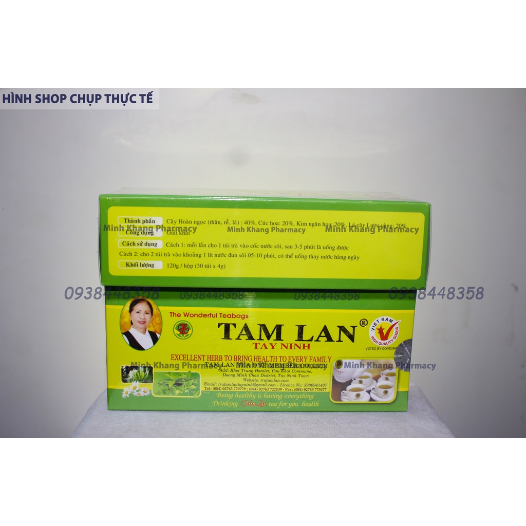 Trà Tâm Lan Túi Lọc 30 túi x 4g giá tốt [ĐỔI TRẢ]