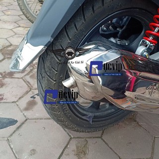 Chụp Đích Pô INOX AirBlade 2013 - 2019 Mã Số 2515