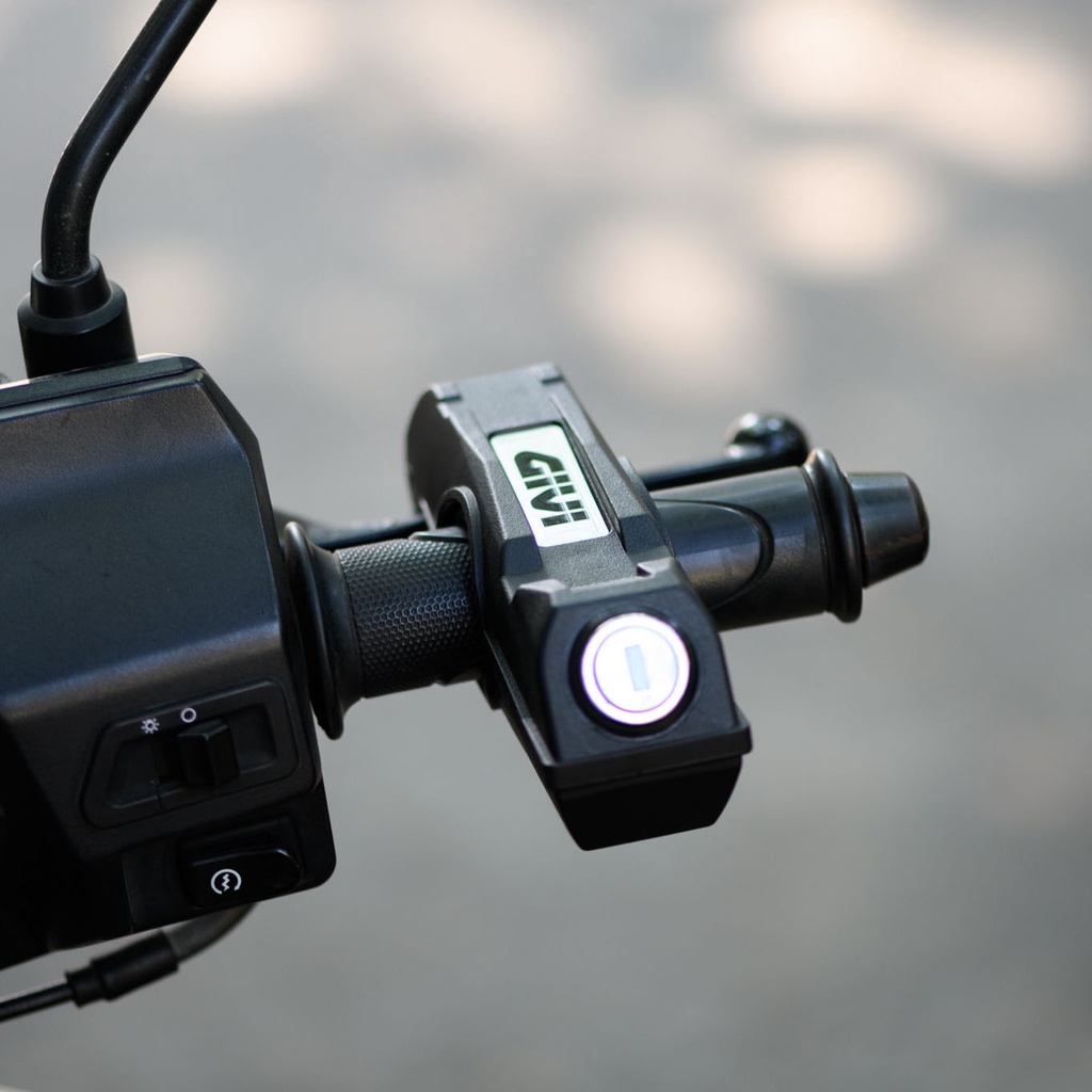 Ổ khoá chống trộm xe máy GIVI TL12, khoá tay thắng, tay phanh chống trộm hợp kim cao cấp chính hãng