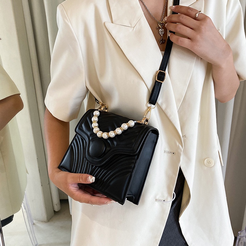 Túi IELGY đeo chéo màu sắc đơn giản cổ điển dành cho nữ