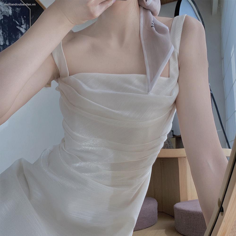 Đầm Yếm Thời Trang Mẫu 2021 Theo Phong Cách Hàn Quốc Dành Cho Nữ