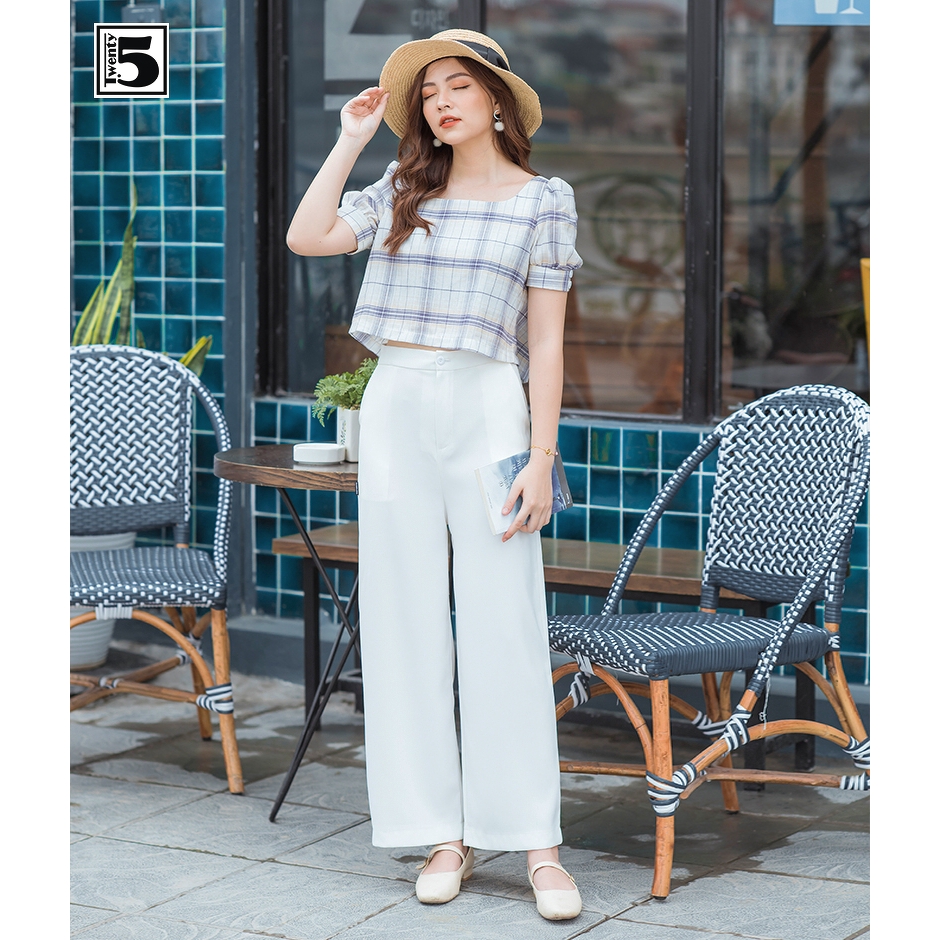 Quần công sở dạo phố nữ dáng suông Twentyfive M616