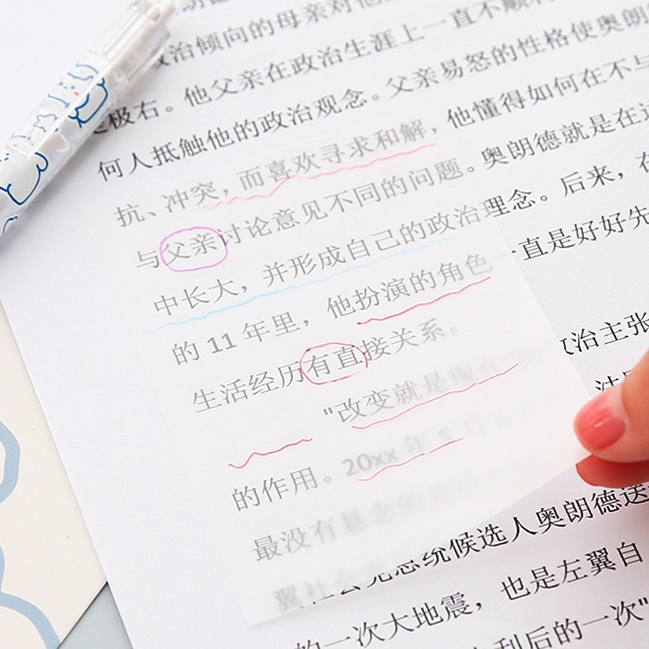 50 Giấy Ghi Chú Trong Suốt Chống Thấm Nước Sáng Tạo