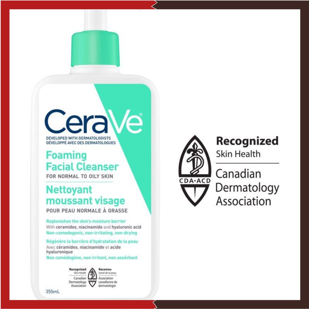 Sữa rửa mặt Cerave dịu nhẹ 236ml ঔ🅷