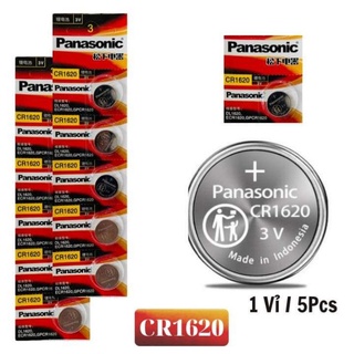 Pin Cmos Panasonic CR1620 Lithium 3v vỉ 5 thumbnail