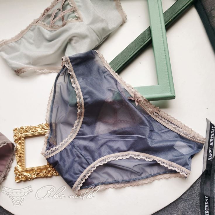 Quần Lót Ren Lưới Ánh Nhũ Mỏng Nhẹ Sexy P392