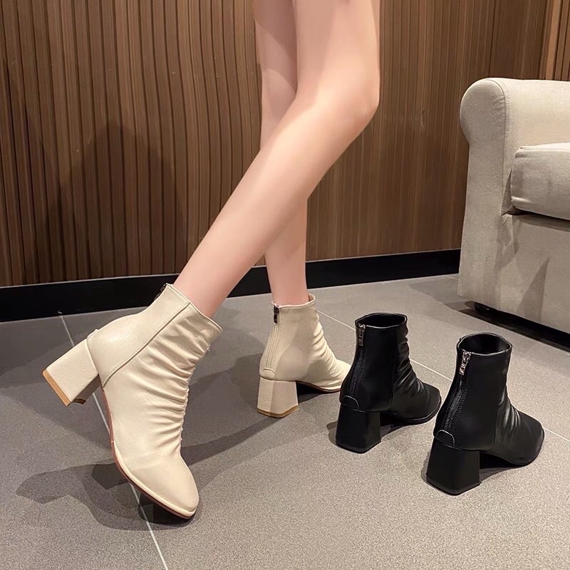 Boot da nhún mềm ôm chân | BigBuy360 - bigbuy360.vn